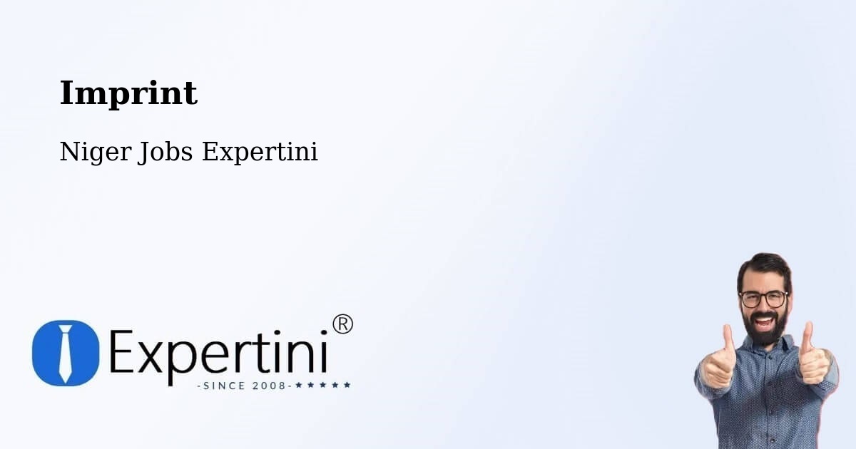 Imprint – Agadez - Niger Jobs Expertini
